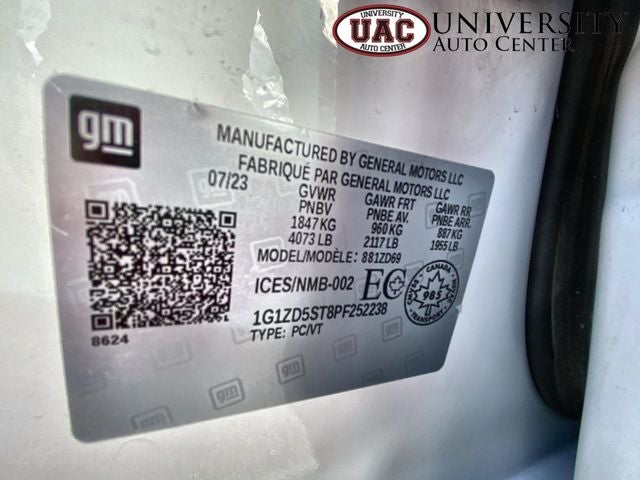 2023 Chevrolet Malibu 1LT