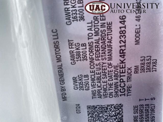 2024 Chevrolet Colorado 4WD Trail Boss