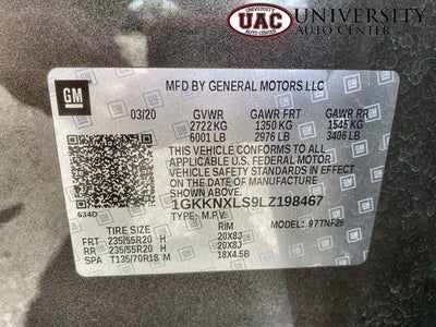 2020 GMC Acadia AWD Denali