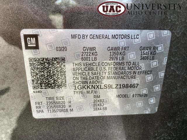 2020 GMC Acadia AWD Denali