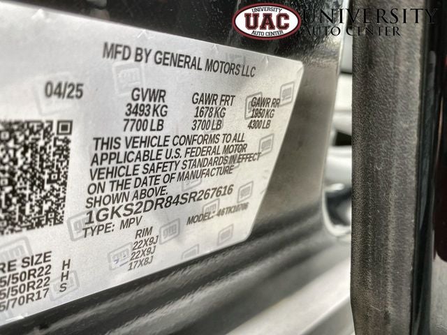 2025 GMC Yukon 4WD Denali