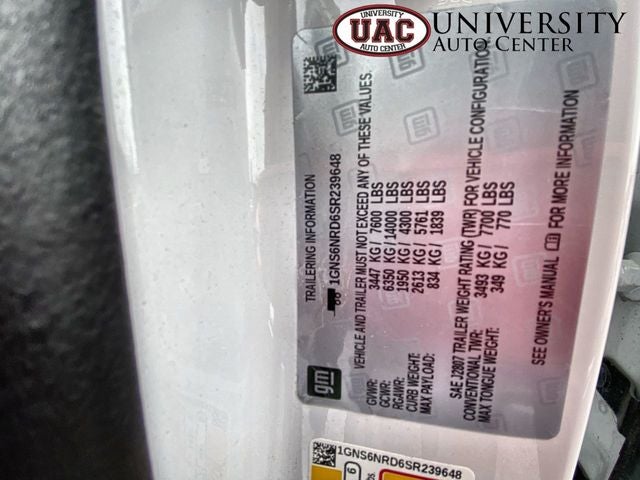 2025 Chevrolet Tahoe 4WD LT