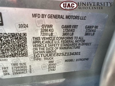 2025 GMC Sierra 1500 AT4