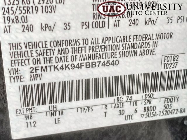 2015 Ford Edge Titanium