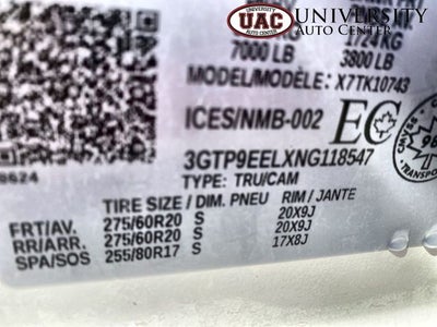 2022 GMC Sierra 1500 Limited AT4