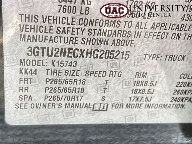 2017 GMC Sierra 1500 SLT