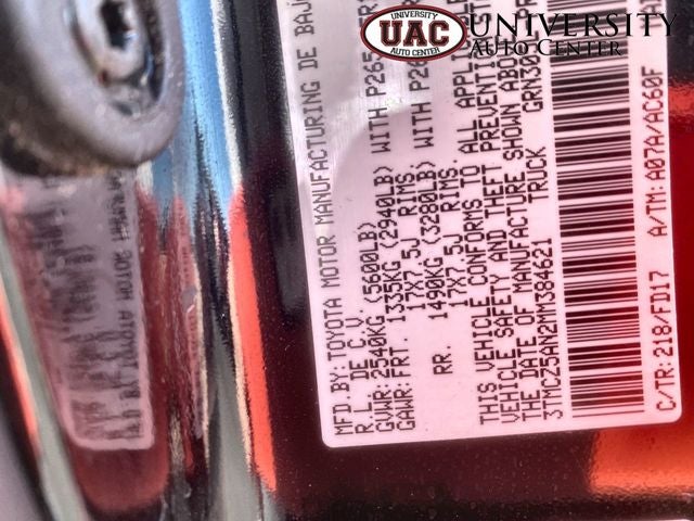 2021 Toyota Tacoma TRD Sport