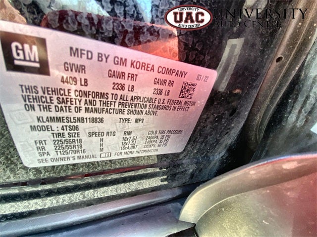 2022 Buick Encore GX AWD Select