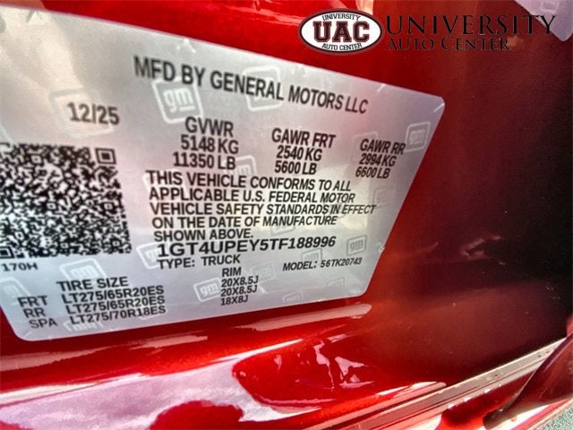 2026 GMC Sierra 2500 HD AT4