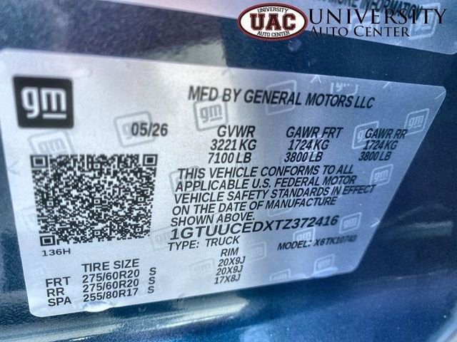 2026 GMC Sierra 1500 Elevation