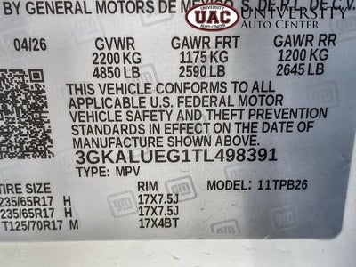 2026 GMC Terrain Elevation
