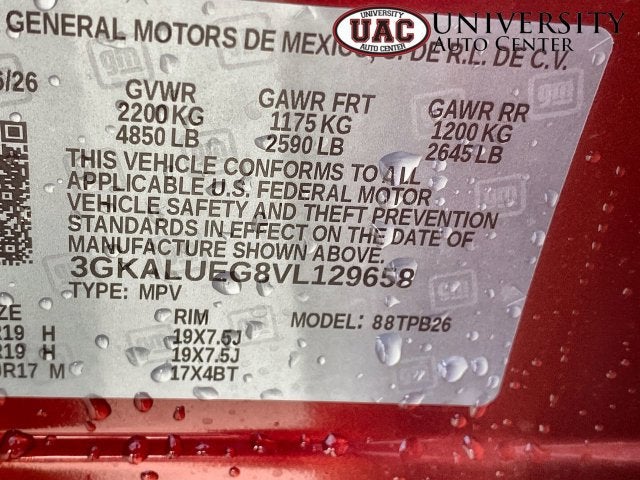 2027 GMC Terrain Elevation