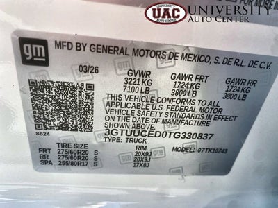 2026 GMC Sierra 1500 Elevation