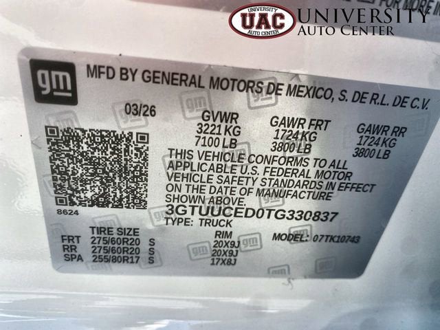 2026 GMC Sierra 1500 Elevation