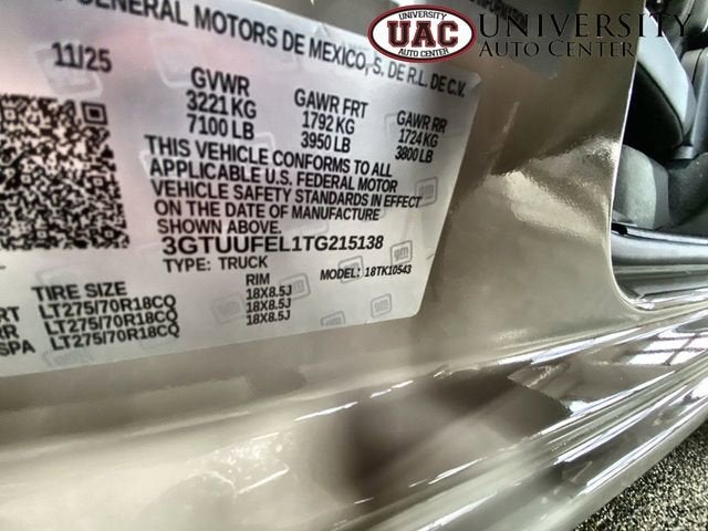 2026 GMC Sierra 1500 AT4X
